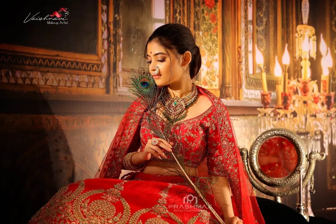 Creator campaign content featuring Indian fashion
