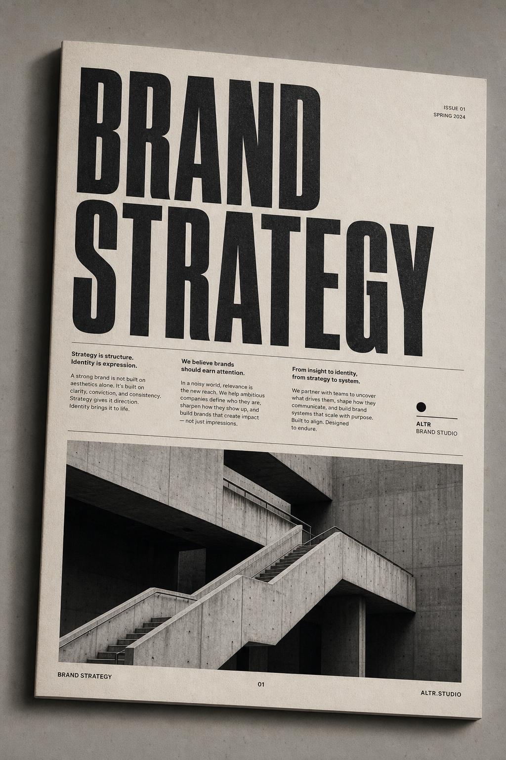Brand Strategy poster
